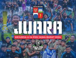 Ukir Sejarah ! U-14 Kota Bogor Juara Kejurda PSSI Jabar