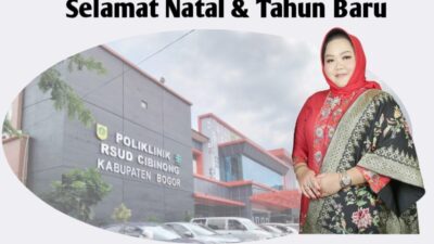 Direktur & Civitas Hospitalia RSUD Cibinong Bogor Mengucapakan Selamat Natal dan Tahun Baru 2025