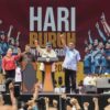 Hadiri Hari Buruh, Prabowo Janji Hapus Sistem Outsourcing
