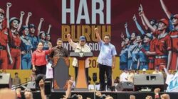 Hadiri Hari Buruh, Prabowo Janji Hapus Sistem Outsourcing